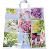 Taška LDPE 46x50+5 cm s držadlem - KVĚTY 114000FKVE