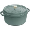 Staub Cocotte hrniec okrúhly 28 cm 6,7 l eukalyptus