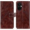 PROTEMIO 58258 RETRO Peňaženkový obal OnePlus Nord CE 3 Lite 5G hnedý