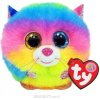 TY Puffies GIZMO - dúhový kocúr 42520