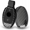 PUZDRO NA KĽÚČ MERCEDES 2 GOMBÍKY A KLASA CLS CLK W176 W212 W219 KARBON