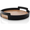 Eva Solo Servírovací podnos NORDIC KITCHEN 35 cm, čierny, plast/bambus