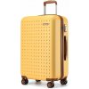 Kono 2486 Kufr spinner 65cm Žlutý ABS/Polykarbonát