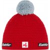 Zimná čiapka EISBÄR Jamie Pompon SA Red Červená