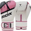 Boxerské rukavice RDX F7 Ego – bielo-ružové