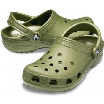 Crocs Šľapky Classic Army Green