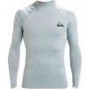 Pánske lycrové tričko Quiksilver UFP50, dlhý rukáv - XL světle šedá