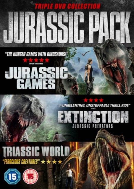 Jurassic Triple Pack DVD