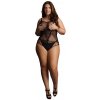 Le Désir Contrast Net Teddy Black