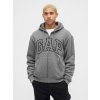 GAP Insulated Sweatshirt with Logo - Mens čierna | šedá XL GAP 1200140908863