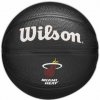 Basketbalová lopta Wilson Nba Team Tribute Mini Čierna (Veľkosť 3)