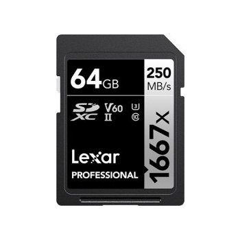 Lexar SDXC UHS-II 64GB LSD64GCB1667