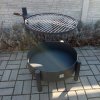 HTI kulaté ohniště 500 mm s roštem