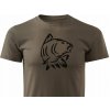 ForestMAX tričko pre rybára s potlačou krátky rukáv
