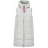 Alpha Industries dámska vesta LONG PUFFER VEST Wmn pastel grey Farba: šedá, Veľkosti dámske: S
