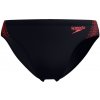 Speedo Pánske plavky - HYPERBOOM SPL 7CM BRF - čierna/oranžová 6