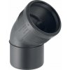 Koleno Geberit Silent-PP: 45°, d=75mm – cena za ks