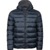 TeeJays Bunda s kapucí TJ 9646, prošívaná, lehká COT18964600304-navy XL Navy