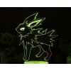 Beling Detská lampa, Jolteon, 7 farebná QS479
