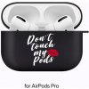 Ochranné puzdro silikónové čierne pre Apple AirPods Pro 1/2/3 Číslo: 2
