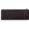 CHERRY klávesnice G84-4400, trackball, ultralehká, USB, EU, černá (G84-4400LUBEU-2)