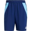 Pánske futbalové šortky adidas, TIRO24 COMPETITION DOWNTIME SHORTS modrá,svetlomodrá,biela L