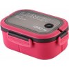 Livefy obedový box s príborom Lunch 1,2 l ružový
