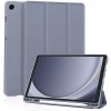 Techsuit - Flex Trifold knižkové puzdro s držiakom na stylus pre Samsung Galaxy Tab A11 / Galaxy Tab A9 – fialové