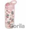 Baagl tritanová fľaša na nápoje so slamkou Panda, 500 ml