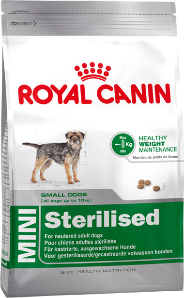 Royal Canin CCN MINI STERILISED pro dospělé psy 8 kg