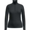 Icebreaker W 200 Oasis LS Half Zip BLACK
