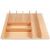 V prírodnej farbe príborník do zásuvky 48 x 47 cm Wood Line – Elletipi