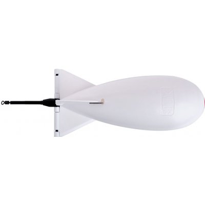 Spomb Raketa Krmiaca Bait Rocket White Large