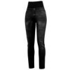 Crazy Idea Pant Sound Woman print jeans black S; Černá kalhoty