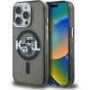 Karl Lagerfeld IML Glitter Karl and Choupette Sketch MagSafe kryt iPhone 15 Pro Max čierny 57983125041