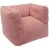 Kreslo detské Beanbag Corduroy Wild Rose