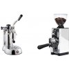 La Pavoni Stradivari Professional Lusso + Eureka Mignon Libra 65 All Purpose, CR white