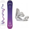 Gravity Sirene White 23/24 dámský snowboard + Gravity G2 Lady white vázání + sleva 400,- na příslušenství - 154 cm + M (EU 38-42)