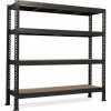 Trestles Nekonečný priemyselný regál 1800x2200x600, 4 police Farba: sivá