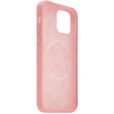 Kryt na mobil FIXED MagFlow s podporou MagSafe pre Apple iPhone 12 mini ružový (FIXFLM-557-PI)
