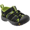 KEEN Detské sandále NEWPORT H2 TODDLER black/lime green- black/green Veľkosť EU: 25