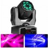 BeamZ Panther 80 LED pohyblivá hlava s rotujúcimi šošovkami
