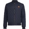 Diamond Quilt Nylon jacket navy