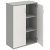 Hobis Policová skriňa Strong, 80x115,2x40 cm, biela/sivá