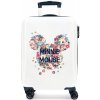 JOUMMABAGS Cestovný kufor ABS Minnie Sunny Day Flowers Blue ABS plast, objem 33 l