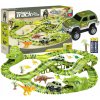 MEGA PRETEKÁRSKA AUTODRÁHA 360cm DINOSAURÍ DINO PARK 271 dielikov Auto + Batérie