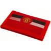 MANCHESTER UNITED FC Peňaženka Manchester United FC, červená, 12x8 cm