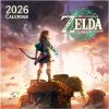 The Legend of Zelda Kalendáre na stenu 30x30 cm Darček 2026