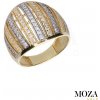 MOZA gold Prsteň MG1353 Veľkosť: 57