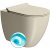 GSI PURA WC misa stojaca, Swirlflush, 36x55cm, spodný/zadný odpad, creta dual-mat SPH 880308
